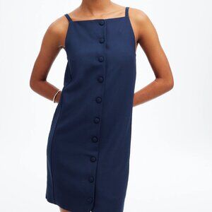 NWT Madewell High-Neck Sleeveless Vest Mini Dress - Size 8